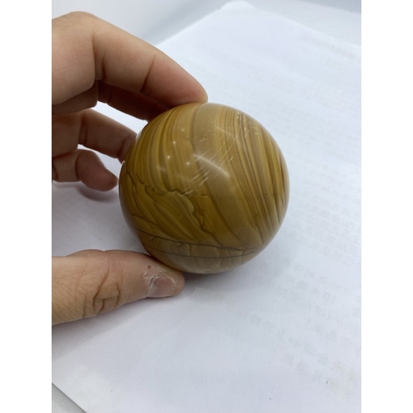 D3620天然礦石 木紋石 球 擺件 天然的紋路 超級療癒