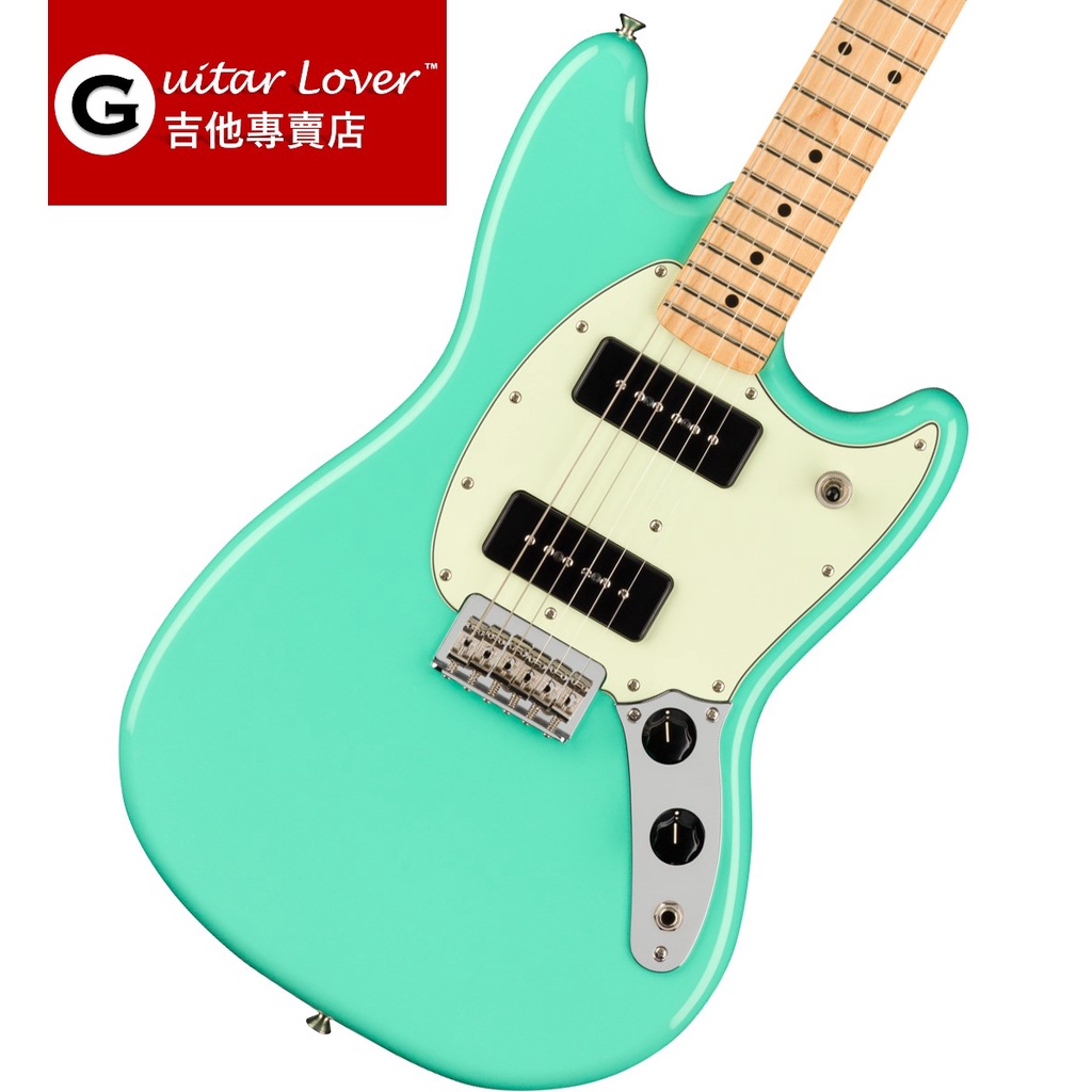 Fender Player Mustang 90 Seafoam Green 海沫綠 墨廠