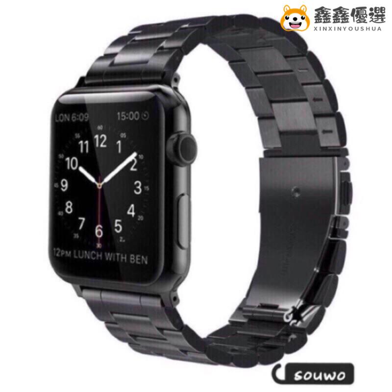 【熱賣現貨】🚚 蘋果4代5代6代金屬se錶帶 apple watch2/3/4 錶帶iwatch不鑫鑫優選