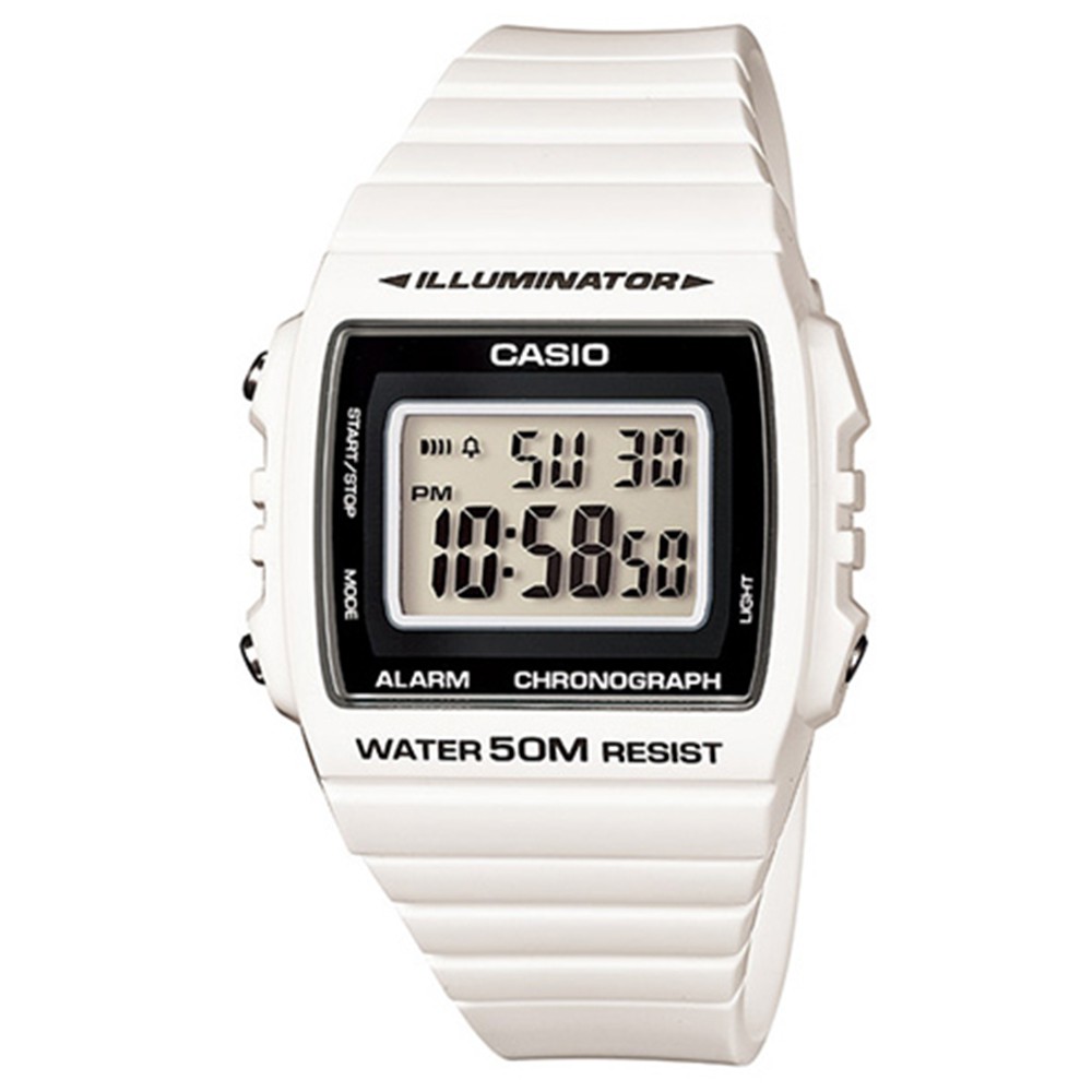 【CASIO】卡西歐 電子錶 電子錶W-215H-7A  原廠公司貨【關注折扣】