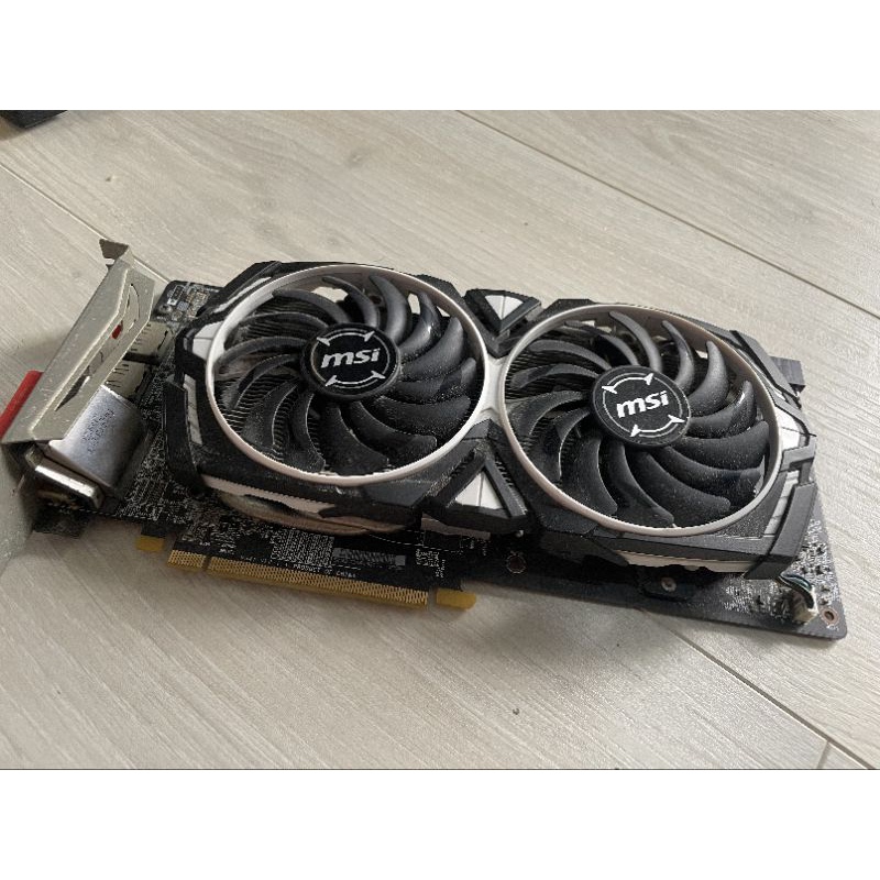 MSI Armor Rx580 8G OC 故障