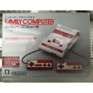 日本攜回 照片為實物照 任天堂 FAMILY COMPUTER 原廠30款遊戲 復刻版紅白機 迷你 只有一台