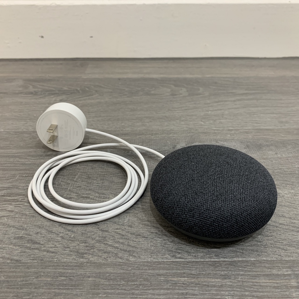 Google Nest Mini 2 第二代 石墨黑 智能音箱 附贈智慧插座