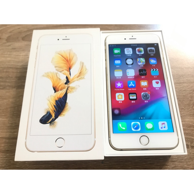 APPLE IPHONE 6S PLUS 64GB 金色！電池壽命100%