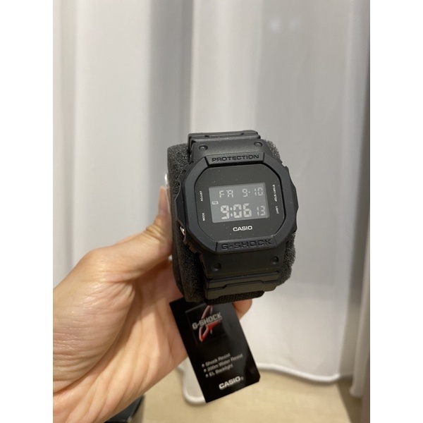 臺灣公司貨 全新G-shock DW-5600BBN-1Dr 電子錶 手錶