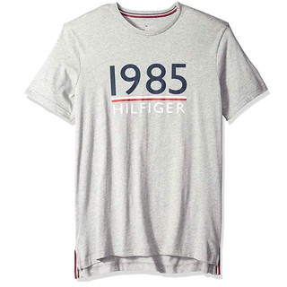 Tommy Hilfiger 男生短袖上衣/圓領短袖T恤/文字T/LOGO T/ 09T-3429 現貨 灰色