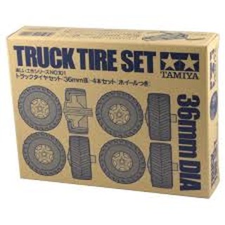 (大鳥叔叔模型)TAMIYA 田宮工作樂70101 TRUCK TIRE SET卡車輪胎