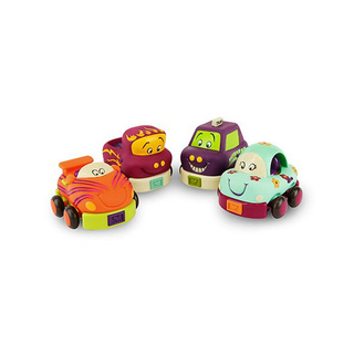 美國 B.Toys 寶寶迴力車 卡車 迴力車 聖誕禮物 兒童玩具車玩具