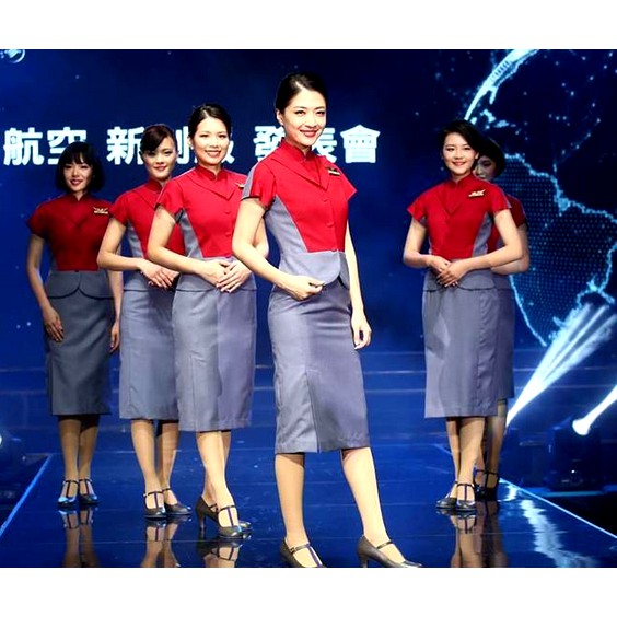 Sky Girl夢想之家 中華航空 空姐 空服員 Ol制服套裝客製化量身製作 蝦皮購物