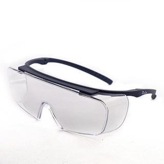 台灣製造 R1077 安全眼鏡 防霧 眼部防護 防飛濺 可同時配戴近視眼鏡