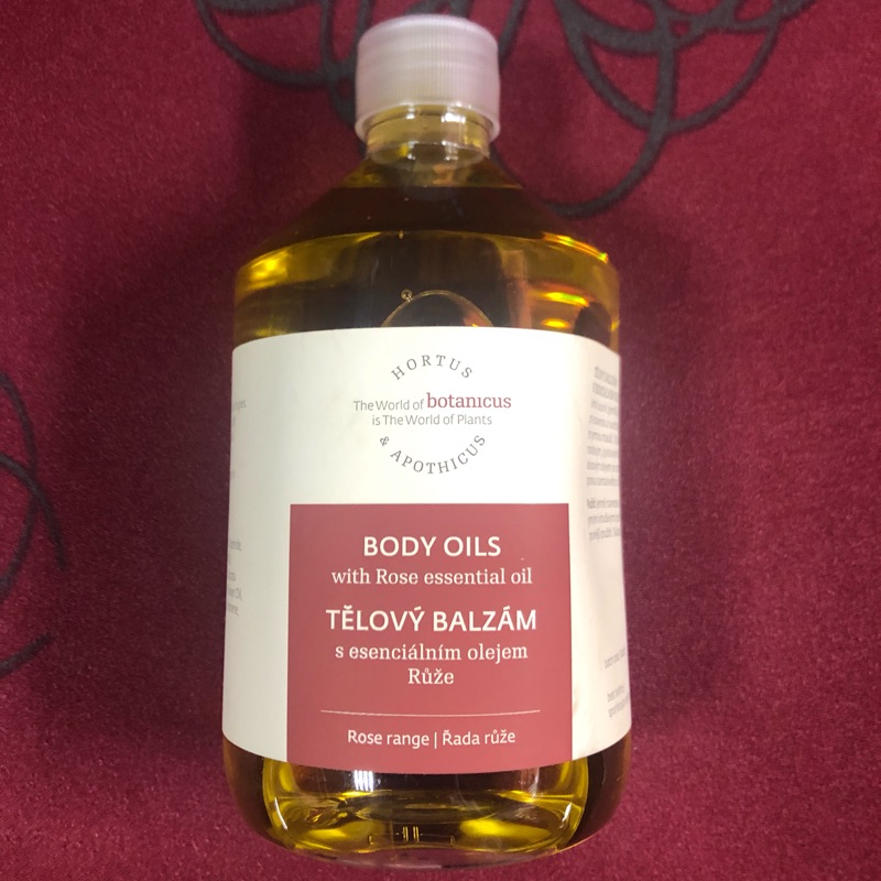 菠丹妮玫瑰香體凝脂/精油 Botanicus body oils with rose essential oil