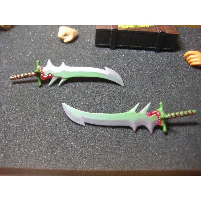 Kg5z古代部門1 6鬼武者近戰武器刃刀一對 兩把 忍者 殺手 蝦皮購物
