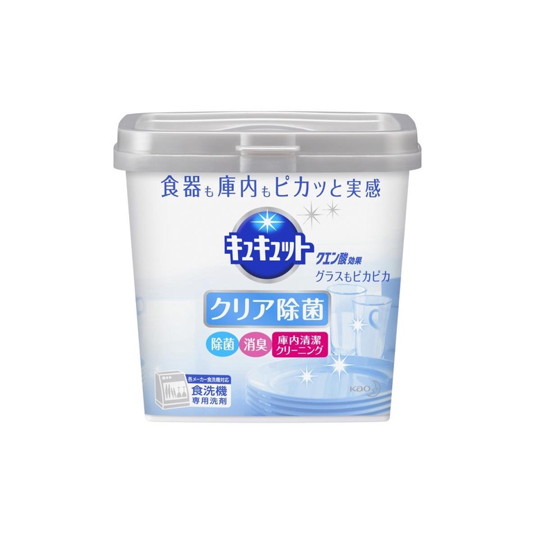 日本原裝 KAO 洗碗機專用檸檬酸洗碗粉 清潔粉 本體 補充包 onfly1689
