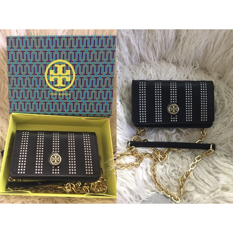 全新 Tory Burch 肩背包斜背包（防刮皮革）