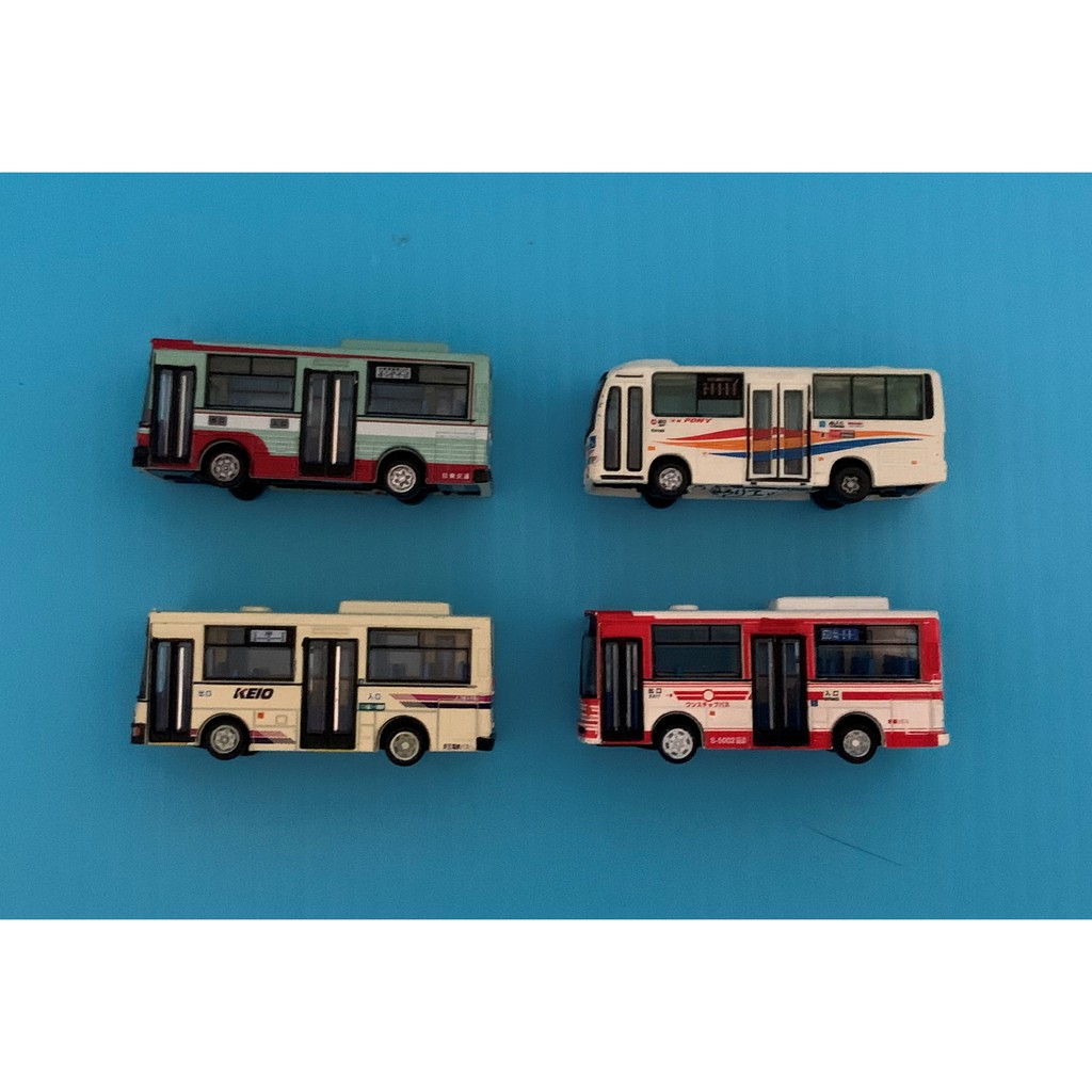 TOMYTEC 巴士收集 小巴士 4台 不拆賣 N規 現貨