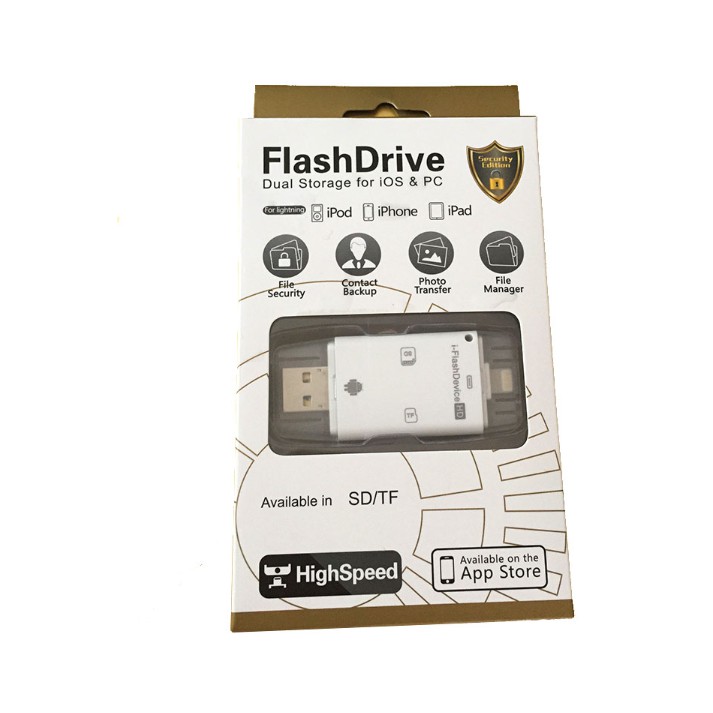 讀卡機 隨身碟 OTG i-Flash Drive 轉接 讀卡 iPhone iPad 熱銷 安卓 支援128G