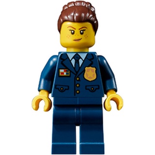 LEGO 樂高 人偶 10278 女警官 twn406