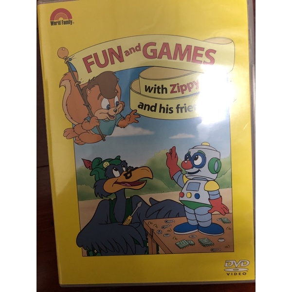寰宇迪士尼-zippy dvd-fun and games