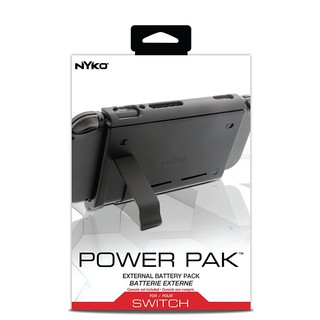 Switch主機用NS NYKO Power Pak 電池背蓋 充電保護殼 外置充電殼含5000mAh