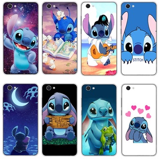 Vivo y55 y71 y7i y81 y8i 軟矽膠 TPU 外殼手機殼保護套卡通 Lilo Stitch