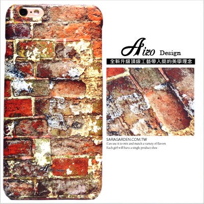 SaraGarden 客製化 手機殼 iPhone 6S Plus【多款手機型號提供】高清 復古 紅磚牆 Z099