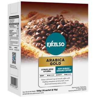 預購～EXCELSO黃金阿拉比卡咖啡粉Arabica Gold 10x10g