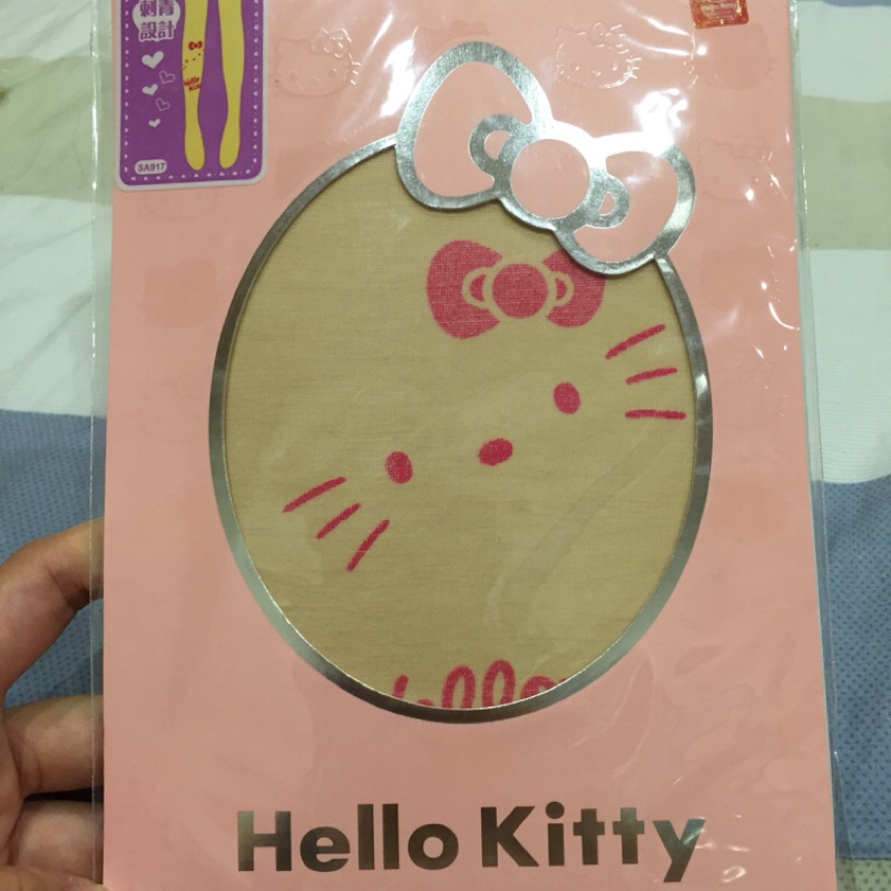 「全新」正版三麗鷗授權Hello Kitty 褲襪/絲襪/內搭/膚色