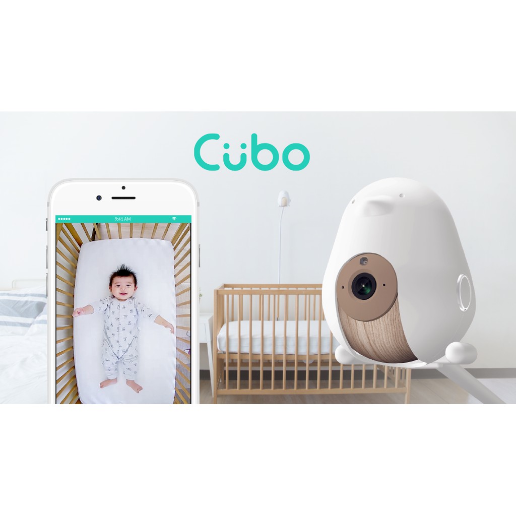 (二手近全新出清）Cubo AI智慧成長型寶寶攝影機（9成新）