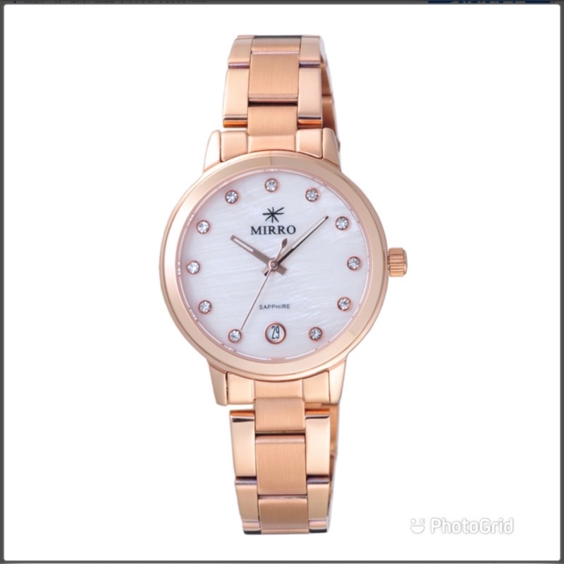 Mirro 米羅 6977KL-25612 不銹鋼錶 藍寶石水晶鏡面 手錶
