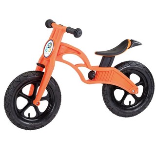 【小謙單車】全新POP Bike 普派 滑步車 氣胎平衡車 、學步車 -橘色