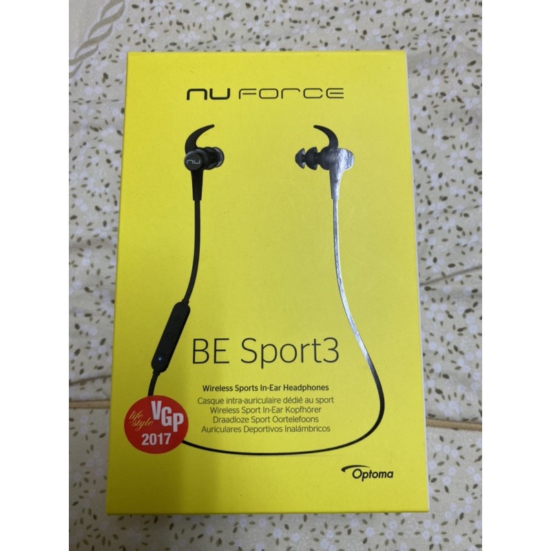 二手NuForce BE Sports3運動藍芽耳機