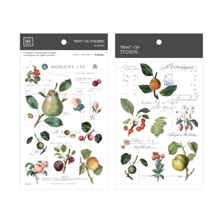 MU【Print-On Stickers轉印貼紙】No.126 | Rub-On Sticker