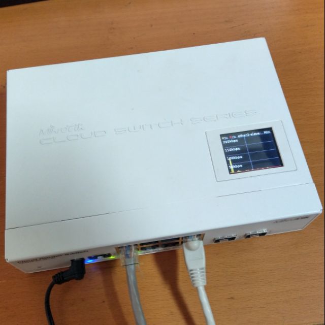 MikroTik CRS210-8G-2S+IN 10Gb Layer 3 switch 交換器