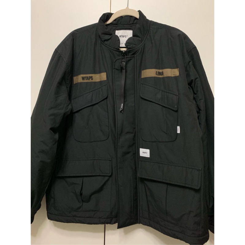 最好版本Wtaps mc jacket 19aw 軍裝外套鋪棉黑色| 蝦皮購物