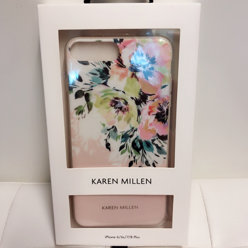 英國🇬🇧 KAREN MILLIEN 高級女裝品牌出Iphone6/6s/7/8 plus花語系列手機殼 全新現貨1