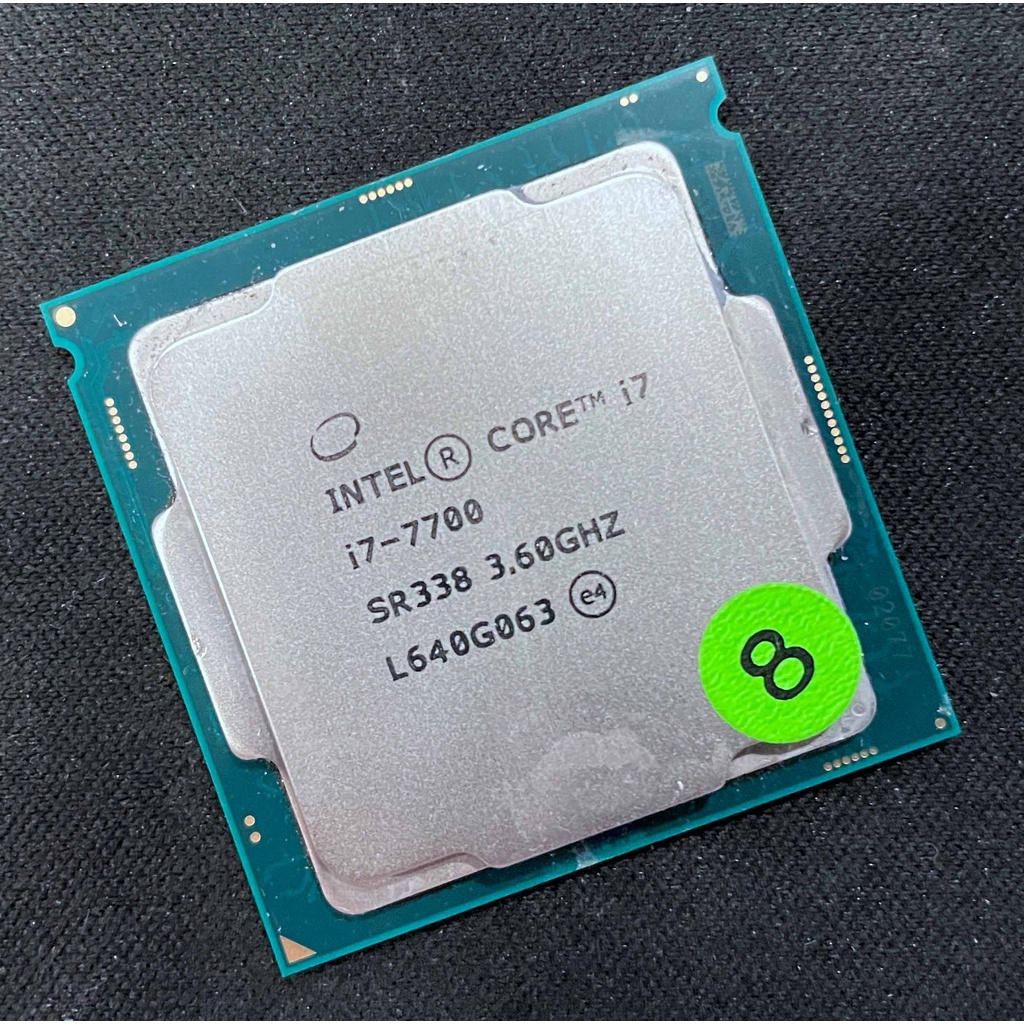 英特爾 Intel I7-7700 LGA-1151處理器