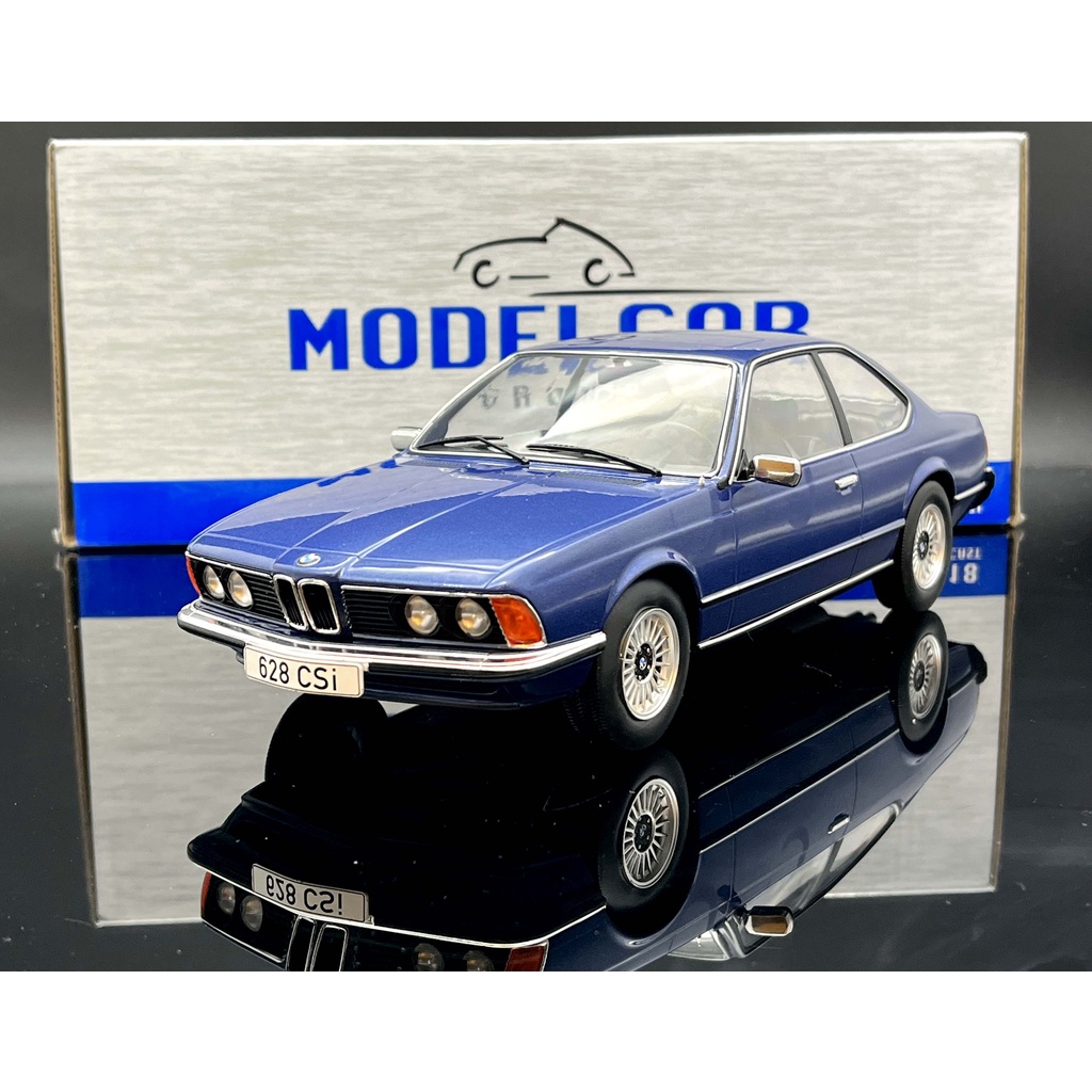 MCG 1/18 BMW 6-Series E24 1976 blue MASH