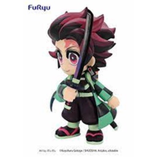 Furyu 鬼滅之刃 Q版 卡通色 灶門炭治郎 景品 豬帽子模型玩具