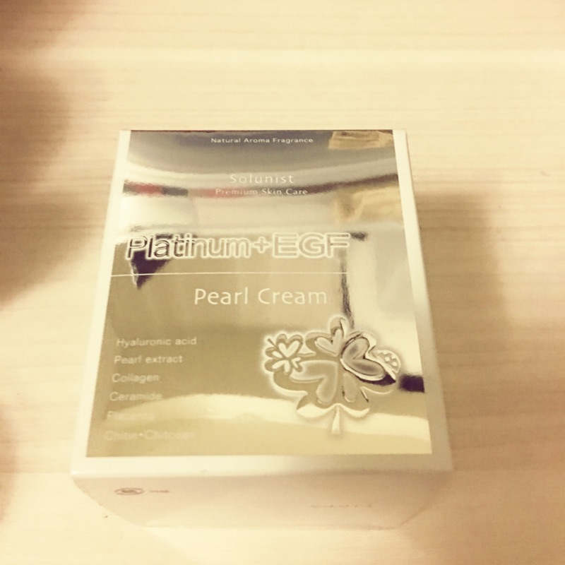 ［全新～有現貨‼️］日本 Platinum+EGF Pearl Cream 白金+EGF深層活化珍珠精華霜30g