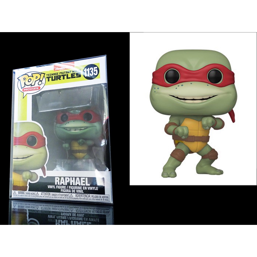 2FF-3 櫃 ： 代理版 送護殼 FUNKO POP 1135 拉斐爾 忍者龜 RAPHAEL　富貴