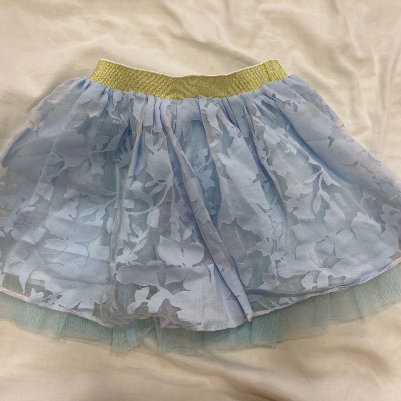 Digo kids 子立設計 碧藍星辰藍色網紗蓬蓬裙 約110公分