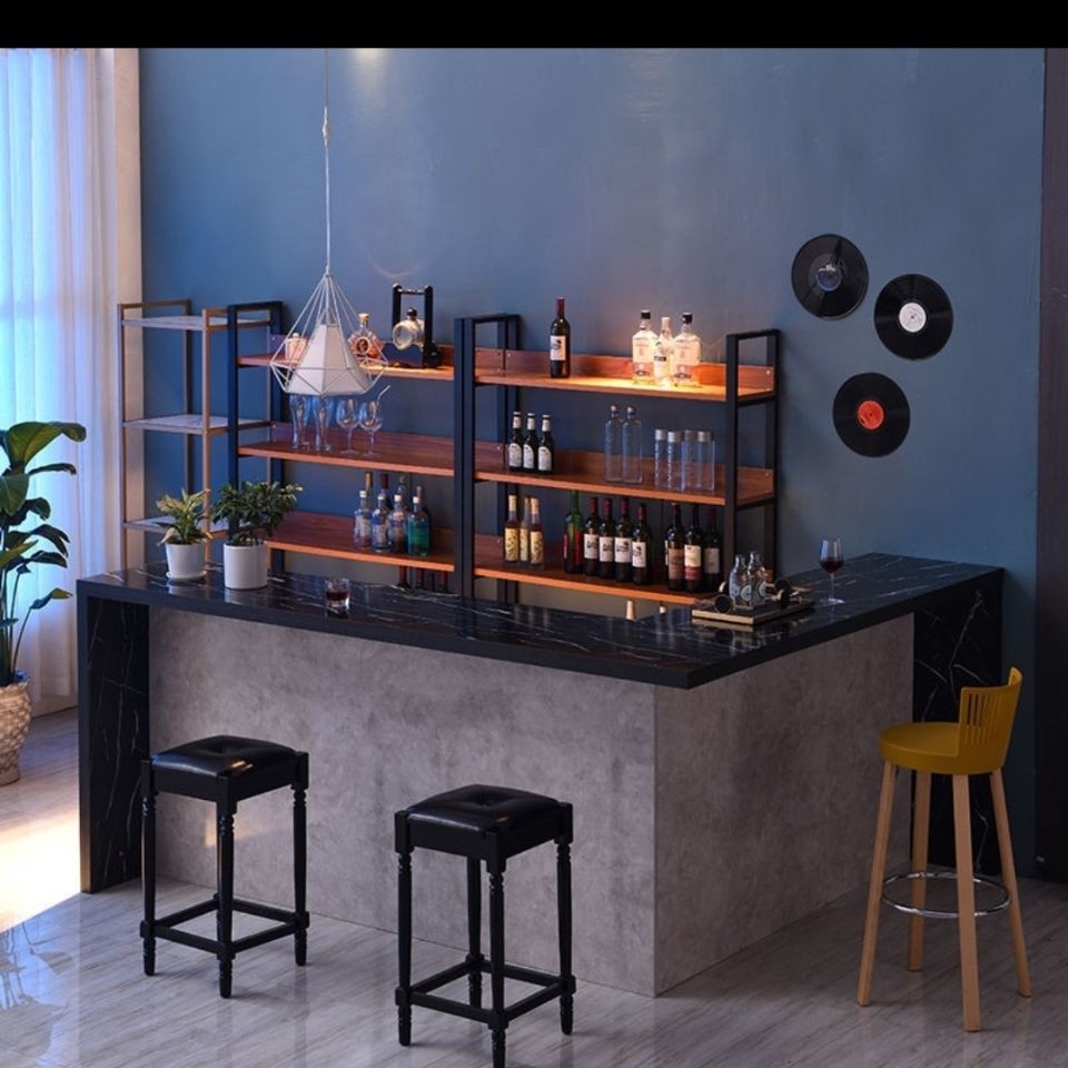 前台接待台收銀台加厚酒吧台咖啡店飯店吧台操作台 蝦皮購物