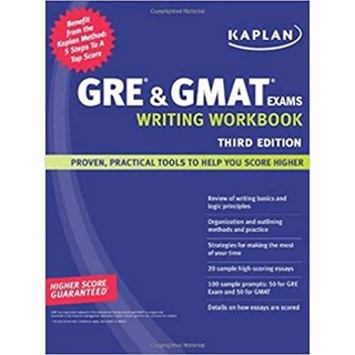Kaplan GRE & GMAT Exams Writing.., 9781419552175
