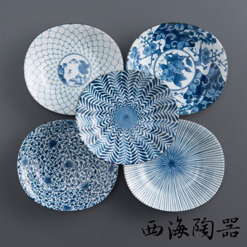 【日本西海陶器】波佐見燒 職人手繪系列 - 共4款《泡泡生活》丼飯碗 餐盤 淺菜盤 粥碗