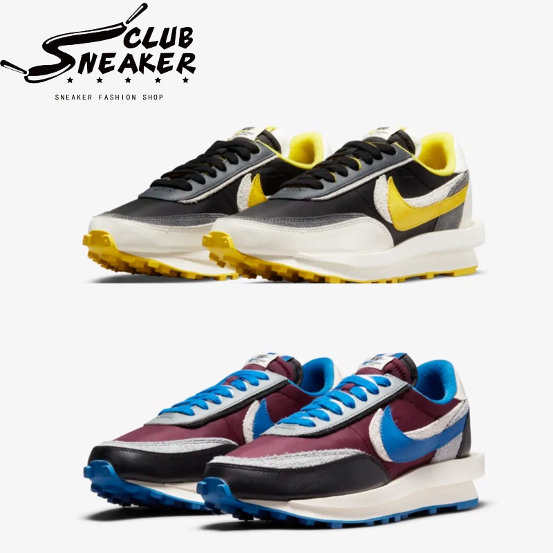 【sneaker_club】Sacai x NIKE LDWaffle 三方聯名 結構 灰黑黃 黑灰藍 黑藍紅 男女同款