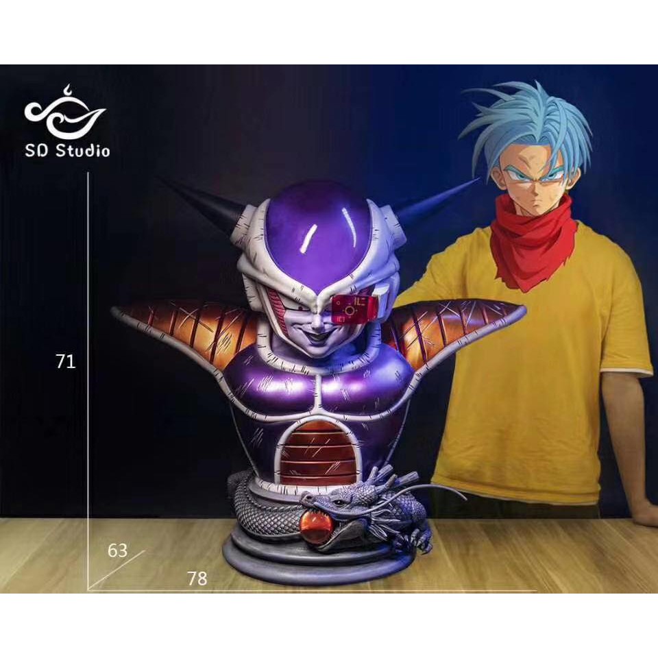 【撒旦玩具 SatanToys】預購 SD Studio【七龍珠】弗利薩 1:1 胸像 可亮燈半身像 悟空 悟飯 神龍