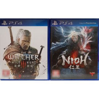 【24H發貨】PS5可玩 PS4遊戲片 巫師3 仁王 中文版 巫師3狂獵 巫師3:狂獵 巫師 3 NIOH 參考仁王2