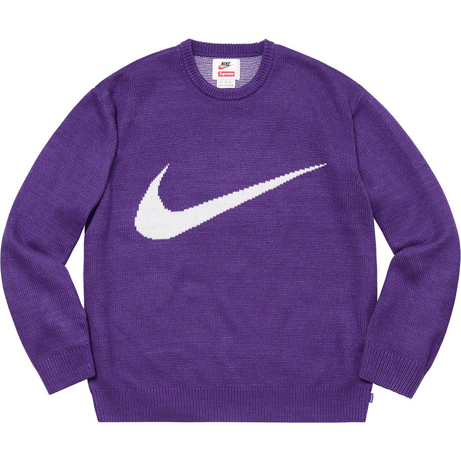 【紐約范特西】預購SUPREME SS19 Supreme X Nike Swoosh Sweater 毛衣| 蝦皮購物