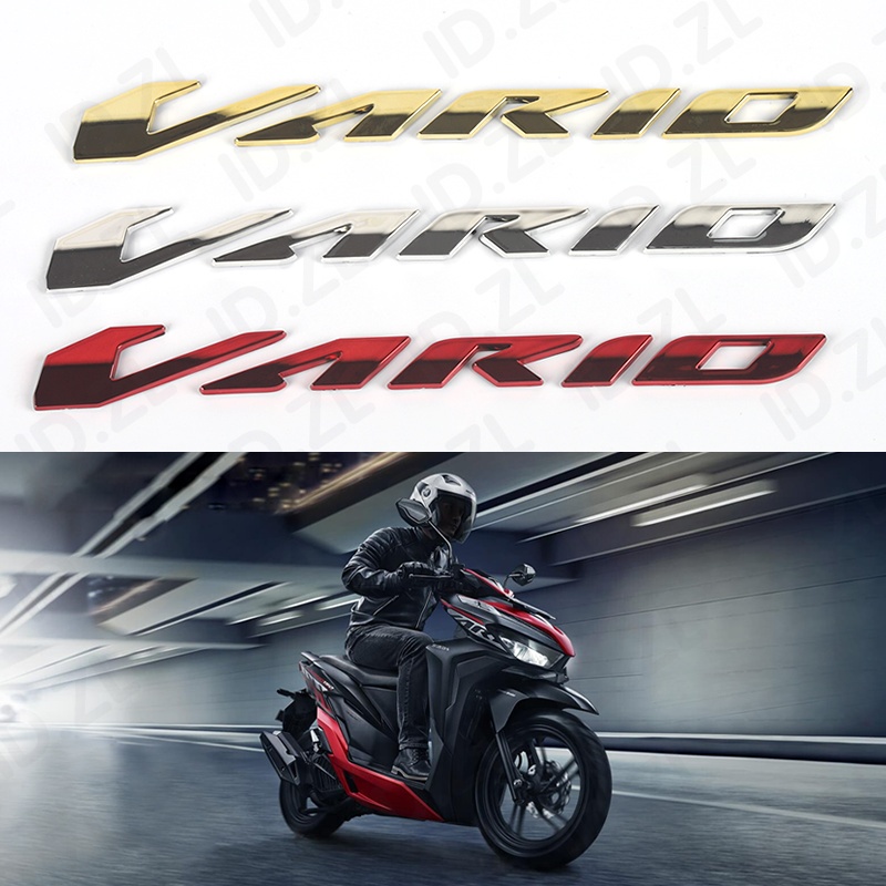 HONDA 2 件 Vario 150 125 125i 150i 三維左右摩托車標誌貼紙裝飾適用於本田