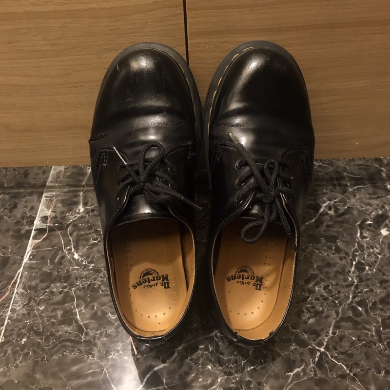 （保留）中古 Dr.martens 1461 3孔 黑色 馬汀鞋